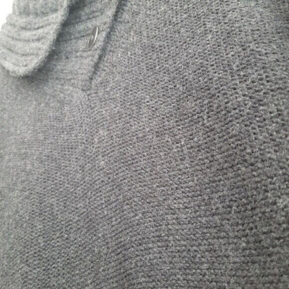 MERRELL Sweater Grey Cotton & Lambswool Sz XL - Picture 5 of 12